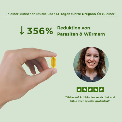 Oreganoöl mit Schwarzkümmelöl – 180 Weichkapseln